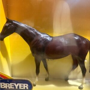 Breyer Selle Francais Horse Figurine - Black and Tan